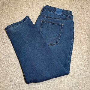 Mugsy Jeans Mens 42 Blue Denim Woodys Stretch Straight Leg Comfort‎ Casual 42x28